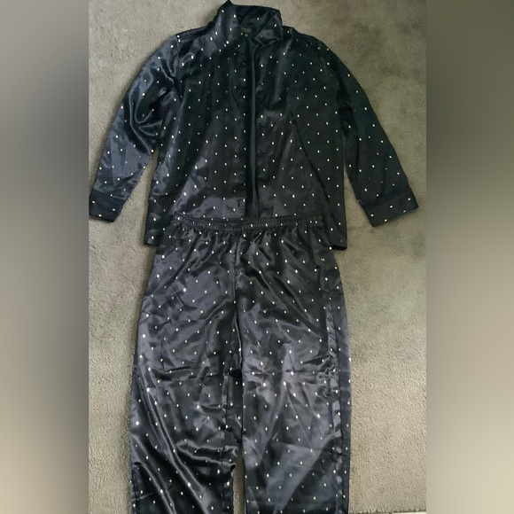 Two Piece Thalia Sodi Black Medium Women’s Pajama set - Picture 1 of 4